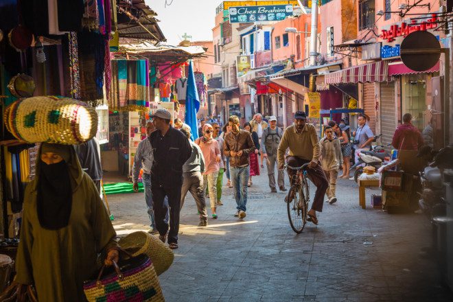 Marraquexe é um dos destinos mais populares no Marrocos. © Dagobert1620 | Dreamstime.com