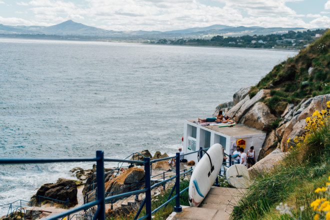 Ponto de mergulho em Dalkey © Juraj Pagac | Dreamstime.com