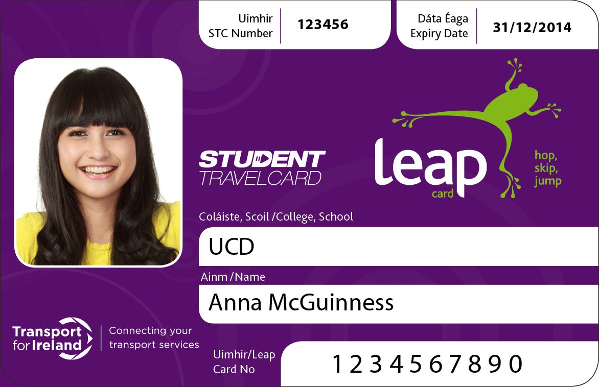 student travel leap card