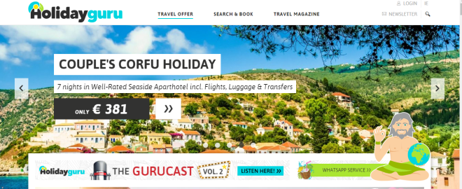 Utilize sites de viagens para aproveitar boas promoções pela Europa. Reprodução HolidayGuru