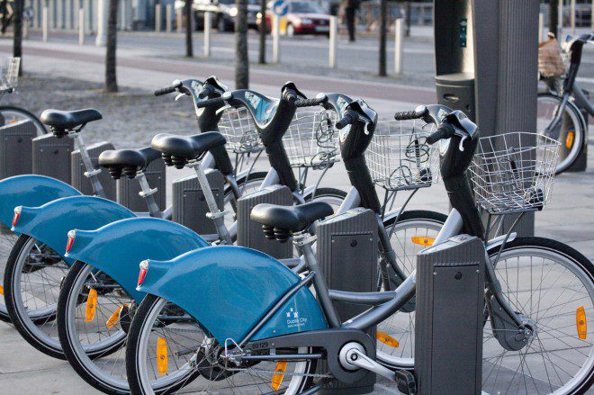 Diversos pontos da Dublin Bikes não funcionarão no fim de semana. Foto: Wikimedia