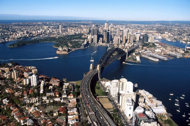 Sydney é a cidade mais populosa de toda a Austrália e Oceania.© Explorer Media Pty Ltd Sport The Library | Dreamstime.com