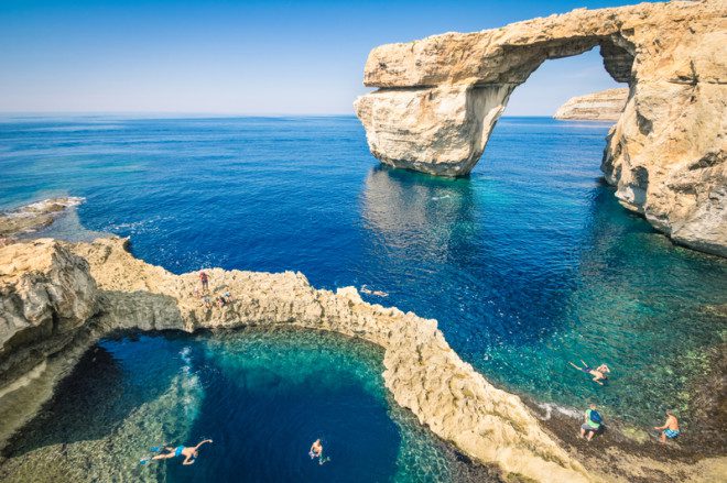 Se esta procurando uma ilha paradisíaca, este lugar esta em Malta.© Mirko Vitali | Dreamstime.com