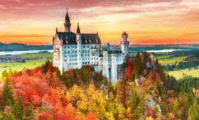 Neuschwanstein! O castelo da Cinderela