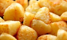 Batatas, berinjelas e um sopão especial