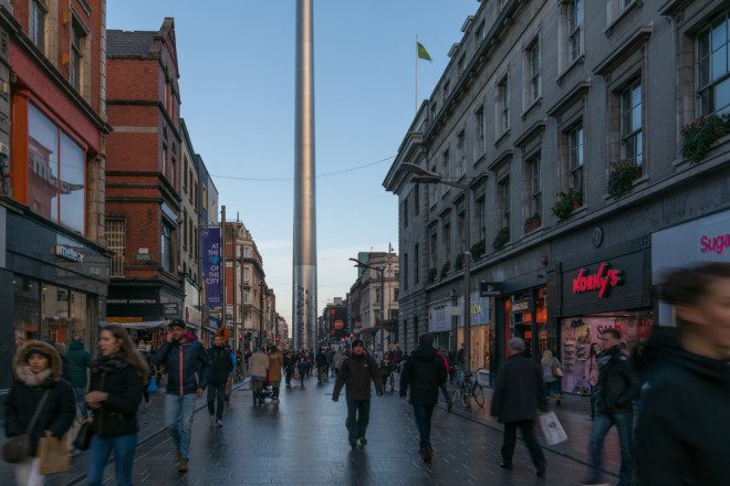 Spire - Dublin, Irlanda. Foto: Shutterstock