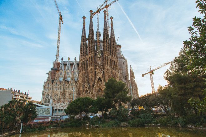 A Sagrada Família - Barcelona, Espanha. Foto: Shutterstock