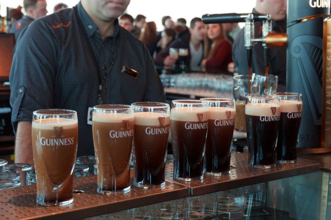 Toma uma Guinness diretamente na fonte é um programa que não pode faltar 