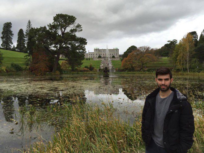 Rafael Lanzone Guerra, 25 anos, há dois anos em Dublin.