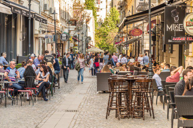 Centro de Bucareste. Créditos: shutterstock.