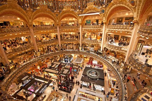 Roteiro de compras em Paris