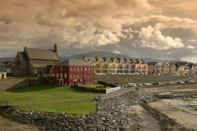 Em Bundoran, paz, tranquilidade e custo de vida mais baixo durante o intercâmbio. © Anthony Dodd | Dreamstime.com 