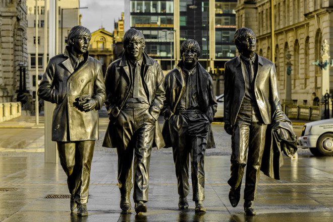 Liverpool, a 'casa' dos Beatles, deve ser incluída no roteiro pelo Reino Unido. Crédito: Lajos Sidlovszky | Dreamstime.com
