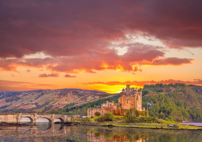 Eilean Donan Castle, um dos pontos das highlands escocesas. Crédito: Tomas Marek | Dreamstime.com