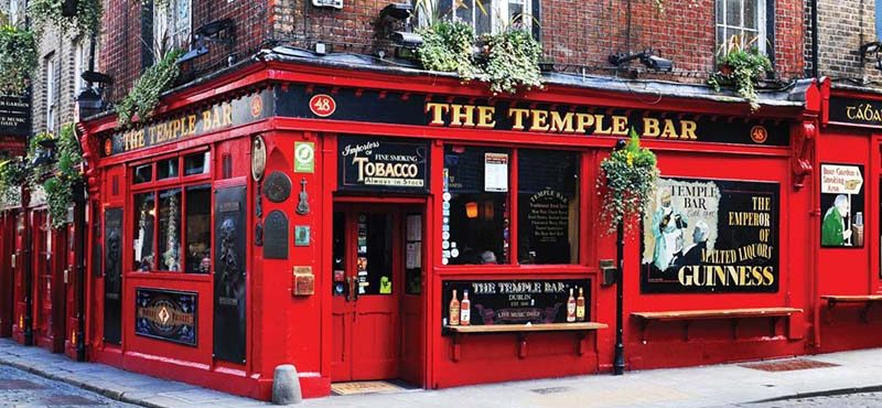 Uma volta pelo Temple Bar em 360°