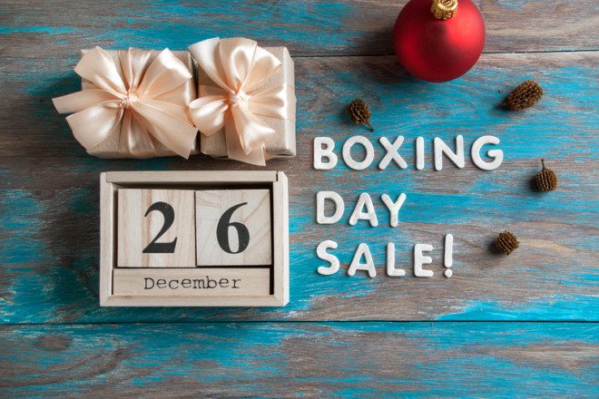 O saldão de dezembro vem ai. Boxing Day na Irlanda. Crédito: Olena Kryzhanovska | Dreamstime