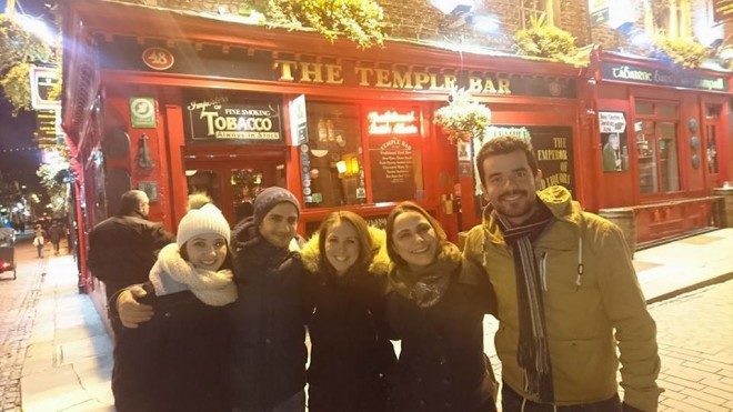 Minhas extraordinária aventura com os brasileiros na Irlanda. @arquivo pessoal