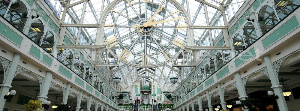 Uma volta em 360 graus pelo shopping St. Stephen’s Green