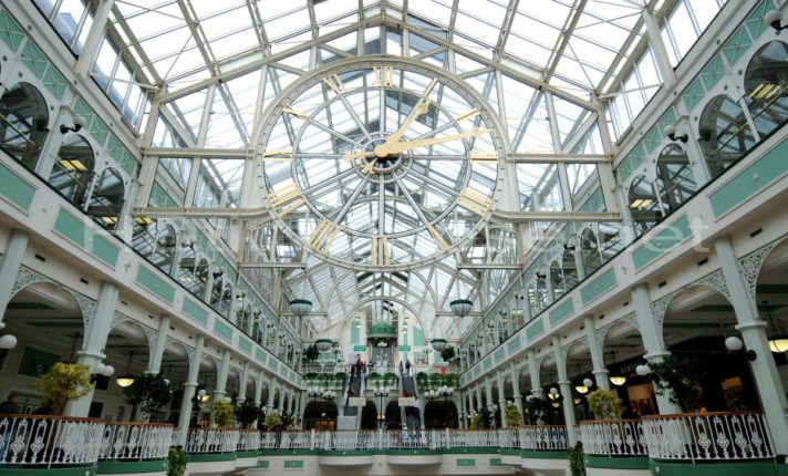 Uma volta em 360 graus pelo shopping St. Stephen’s Green