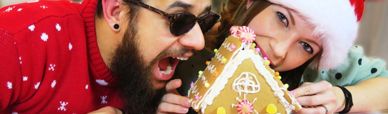 Montando casinha de biscoito (Gingerbread House) – PCVV de Natal