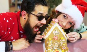 Montando casinha de biscoito (Gingerbread House) – PCVV de Natal