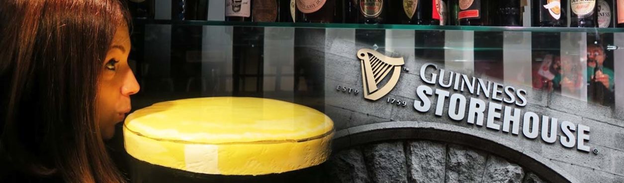 Conhecendo a fábrica da Guinness na Irlanda