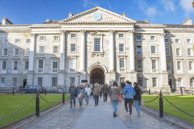 Cursos grátis no Trinity College 