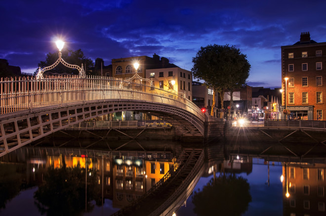A magia de Dublin. Crédito: Shutterstock