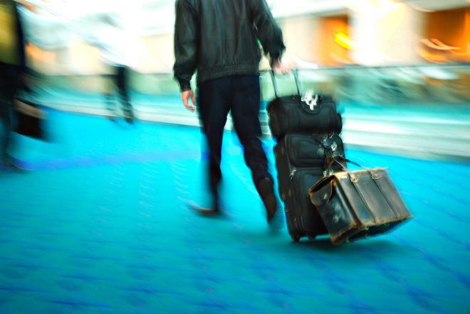 Correria pelos aeroportos. Foto: Shutterstock