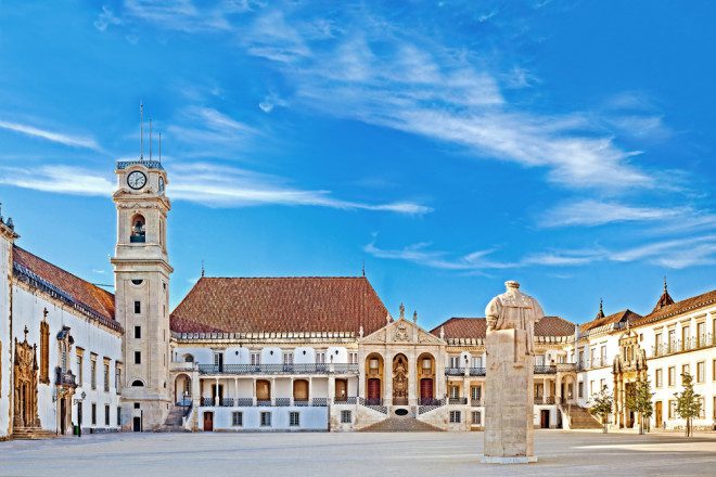 Universidade de Coimbra foi a primeira a aceitar a nota do Enem Foto: Shutterstock
