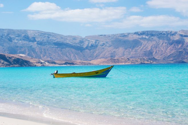 Arquipélago de Socotra, no Iêmen, considerado Patrimônio Mundial da UNESCO, fica em uma região com a presença de terroristas. Crédito: Depositphotos/ vampy1