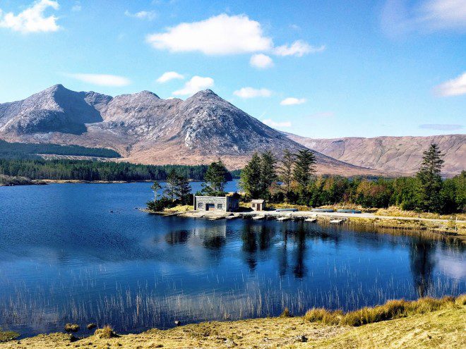 Lago em Connemara. Foto: Pixabay