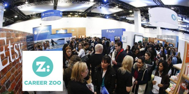 Career Zoo é uma das principais feiras de recrutamento realizadas na Irlanda. Foto: Dublin.ie