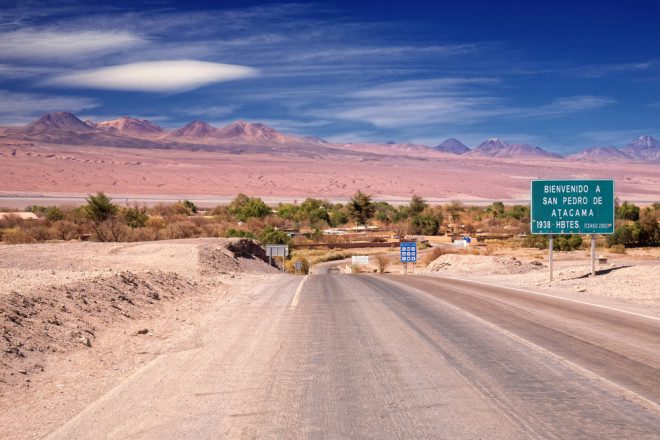 Deserto do Atacama, no Chile: considerado um dos mais bonitos do mundo. Crédito: Depositphotos/zhuzhu
