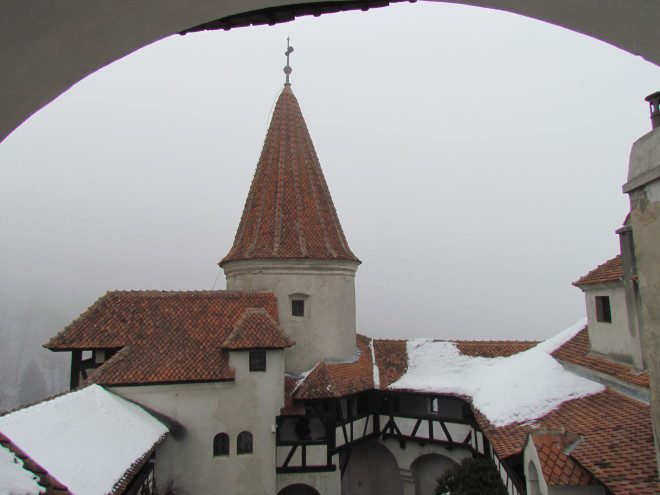 Bram Stoker nunca visitou o castelo descrito no seu livro. Foto: Elizabeth Gonçalves