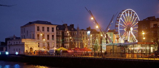 Cork conta com uma série de eventos para o Natal. Foto: Christmas in Cork