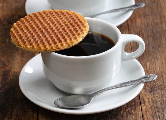 Stroopwafle: o biscoito é a sobremesa dos holandeses. Crédito: Ppy2010ha | Dreamstime