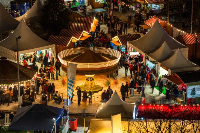 Galway tem uma das melhores Christmas Market da Irlanda. Crédito: © Rihardzz | Dreamstime