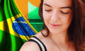 Uma irlandesa viajando sozinha pelo Brasil?