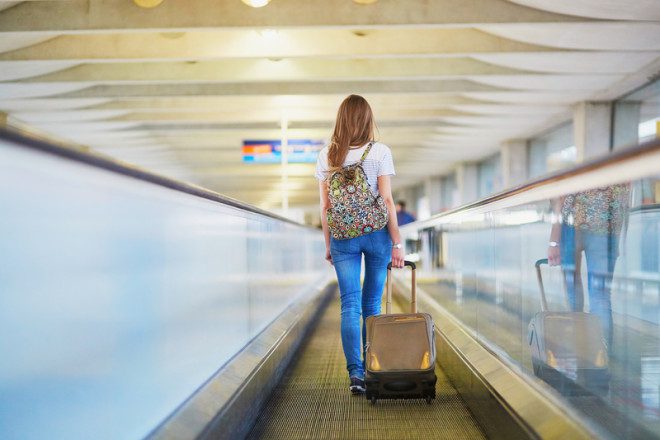 Prepare-se. A hora da despedida no aeroporto nuca é fácil. Fonte: © Ekaterina Pokrovsky | Dreamstime 