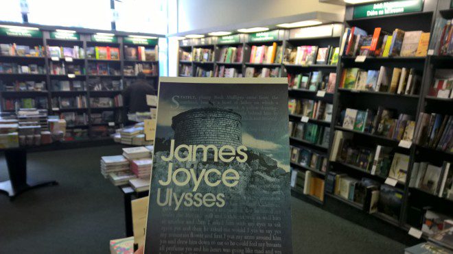 Um dos principais clássicos da Literatura irlandesa. Ulysses de James Joyce. Foto: Rodrigo Ferreira