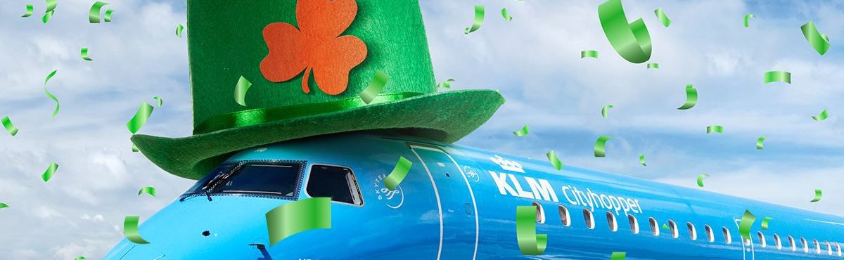 KLM lança promoção para comemorar o St. Patrick’s Day