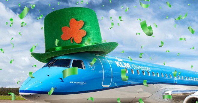 KLM tem presentes especiais para o St. Patrick's Day!