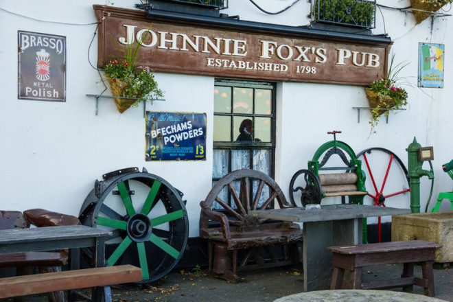 Johnnie Fox’s Pub é um dos mais antigos da Europa e está localizado em Wicklow. Foto: Daniel M. Cisilino/Dreamstime