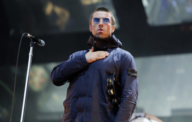 Liam Gallagher se apresenta em Dublin. Foto: MME