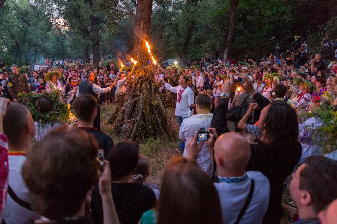 Celebração do Kupala Night, na Ucrânia. Foto: Sergemi/Dreamstime