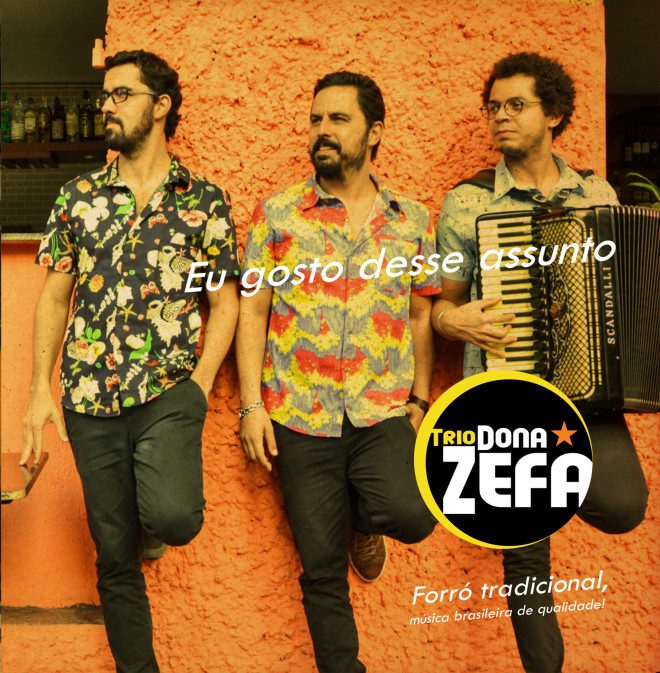 Trio Dona Zefa se apresenta em Dublin em setembro. Imagem: TDZ