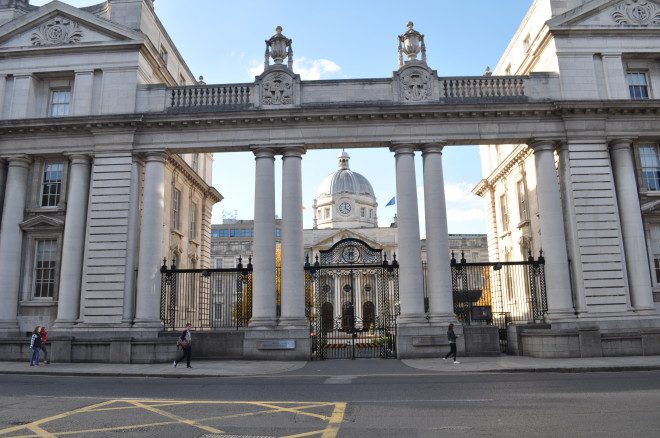 Departament of Toaiseach, sede do governo da Irlanda, em Dublin