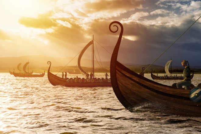 Vikings chegaram à ilha e começaram erguer construções, além dos muros que cercavam a cidade.© Vlastas | Dreamstime.com