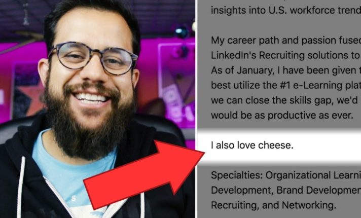 Como melhorar seu LinkedIn com o resumo do CV